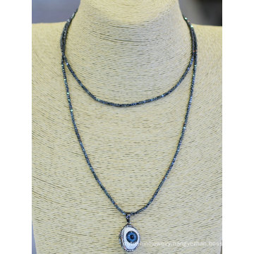 New Design Natural Eye Pendant Necklace Collection Jewelry